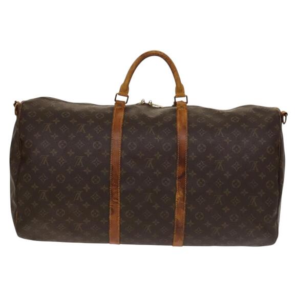 LOUIS VUITTON Monogram Keepall Bandouliere 60 Boston Bag M41412 - Picture 2 of 16